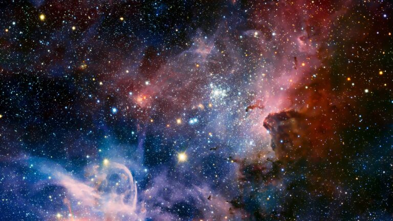 4K Carina Nebula Cosmic Space Wallpaper