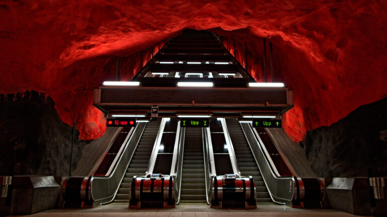 Solna Centrum Subway Wallpaper