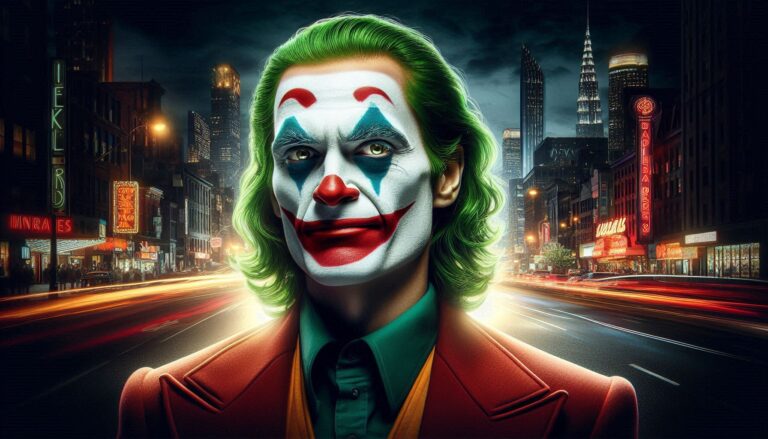 4k Joker Wallpaper – Neon City Backdrop