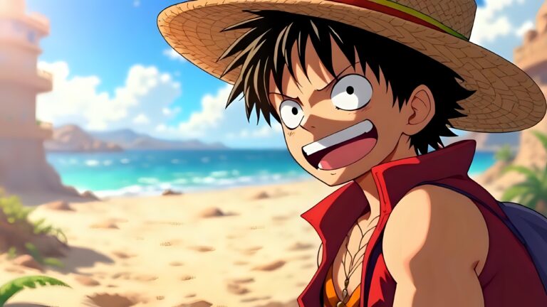 4k Luffy wallpaper