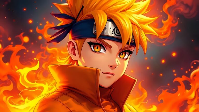 Naruto Flame Wallpaper