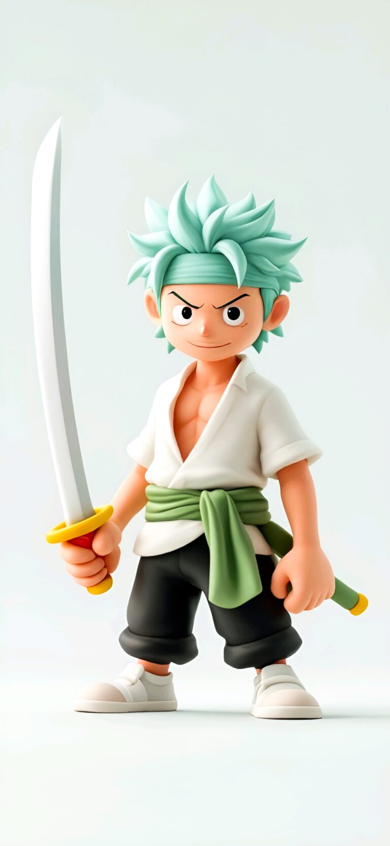 Zoro 3D Cartoon Wallpaper