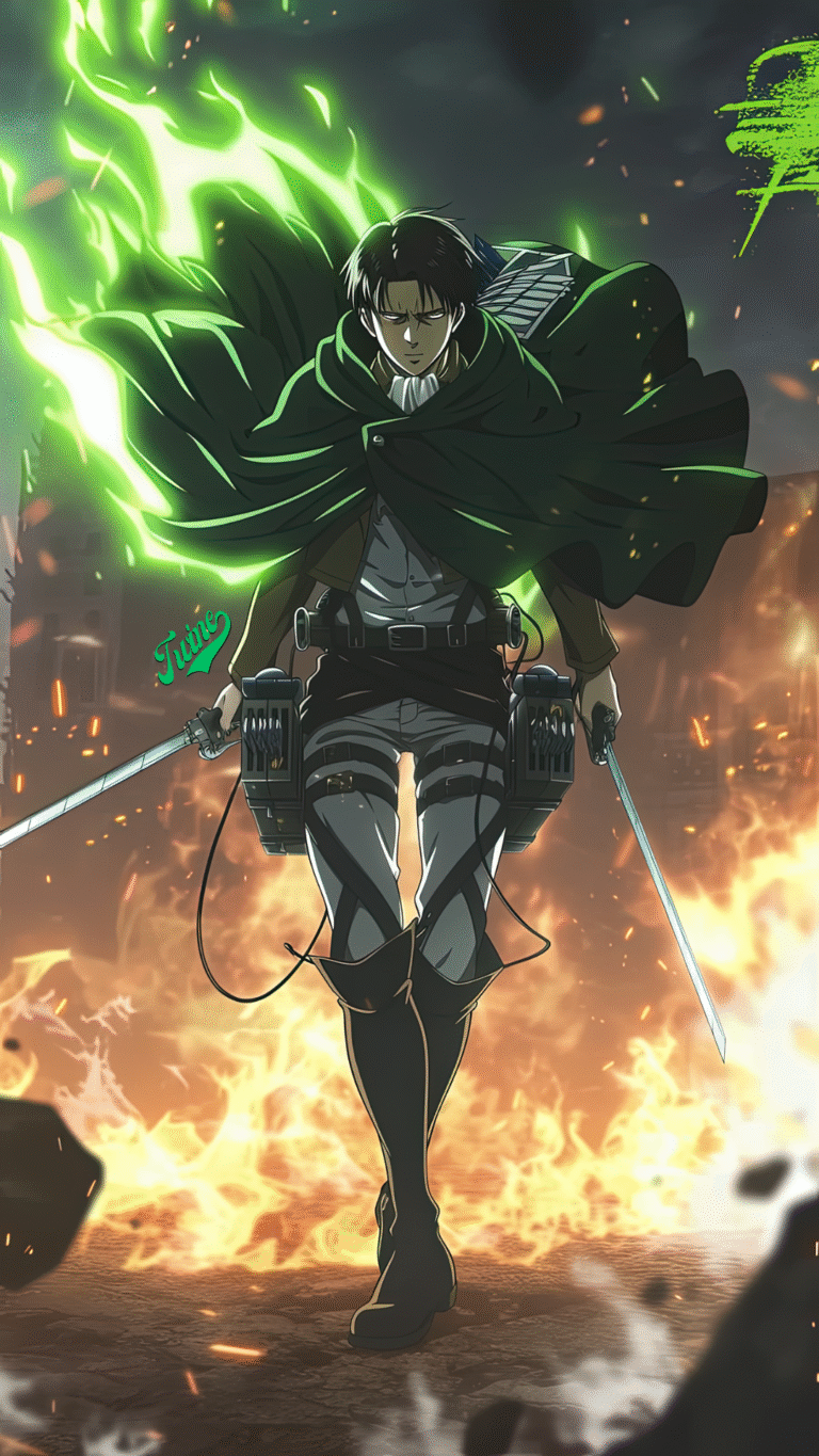 Epic Levi AOT wallpaper
