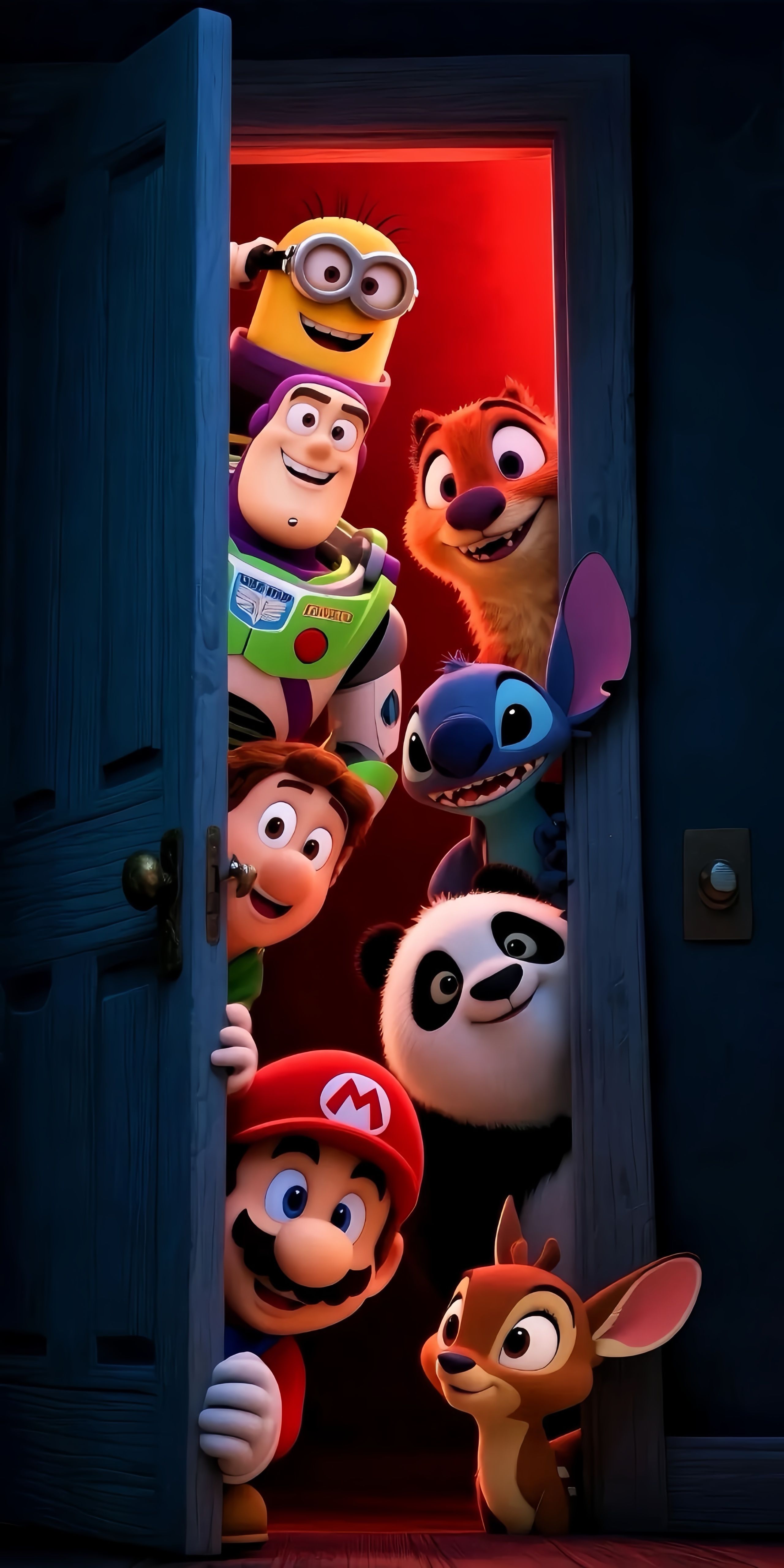 Disney Pixar Mario Universal Wallpaper 2 iphone_14_pro