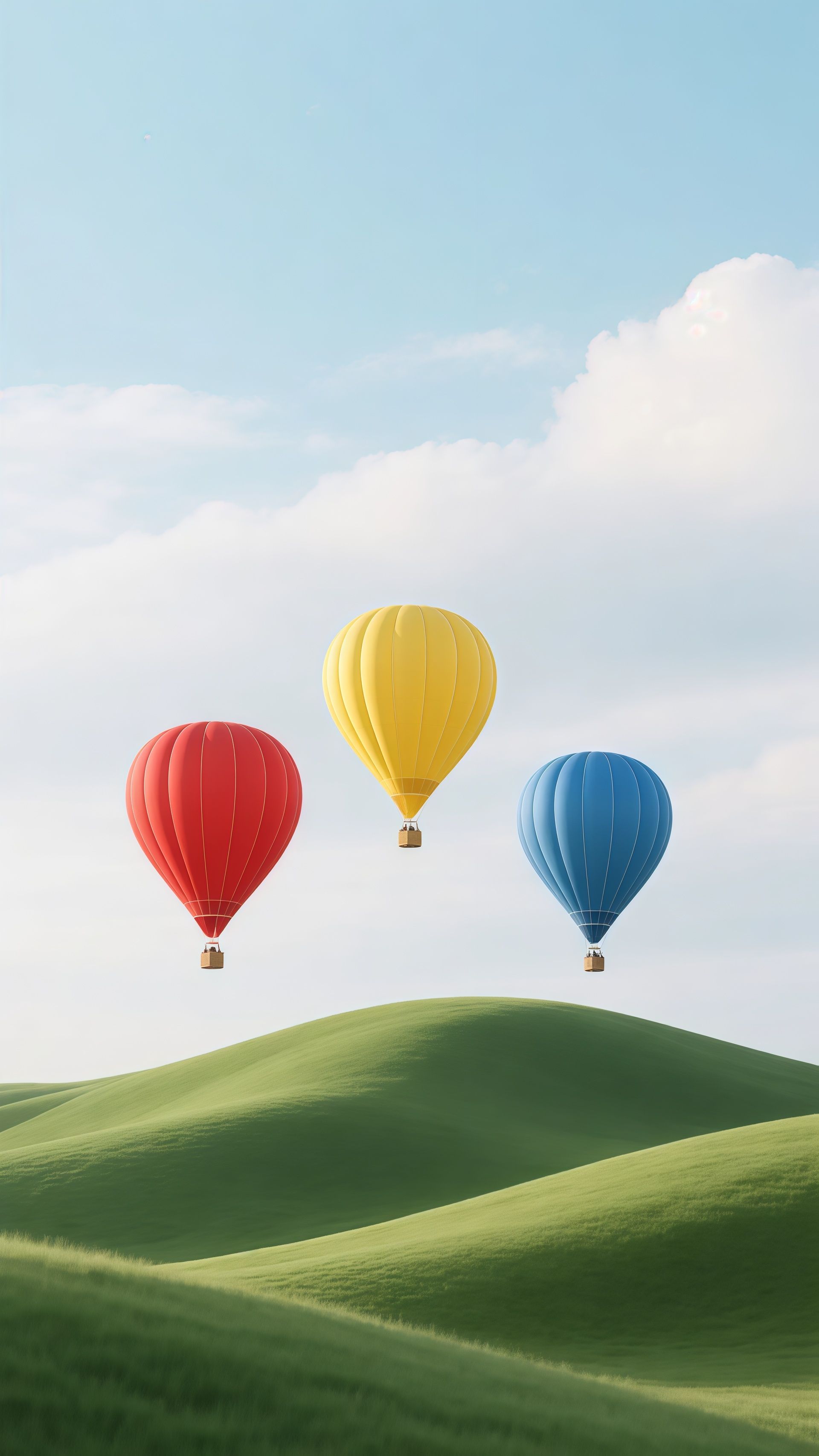 Hot Air Balloons Landscape Wallpaper 6 iphone_14_pro