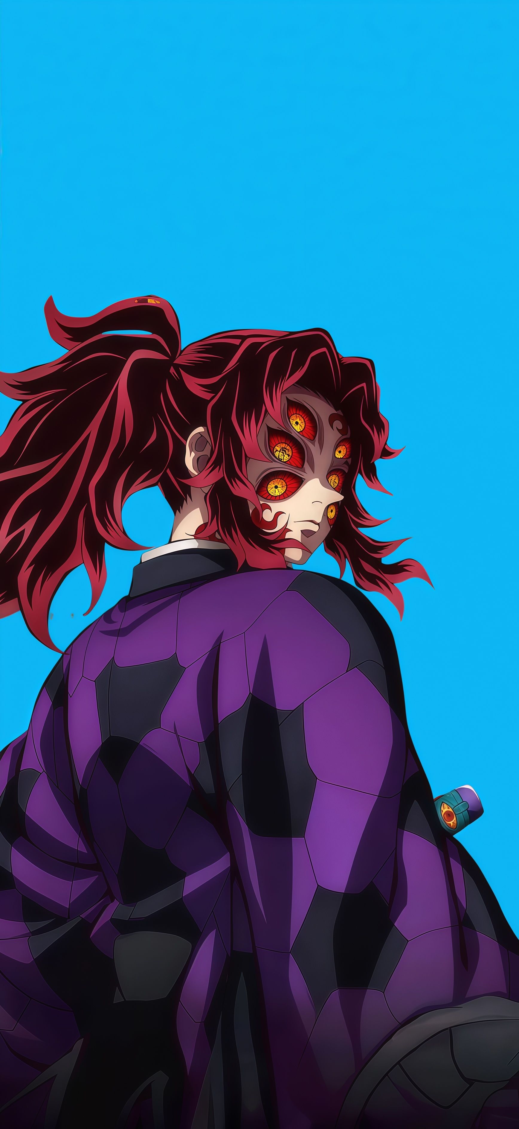 Kokushibo Demon Slayer Six Eyes Wallpaper 6 iphone_14_pro
