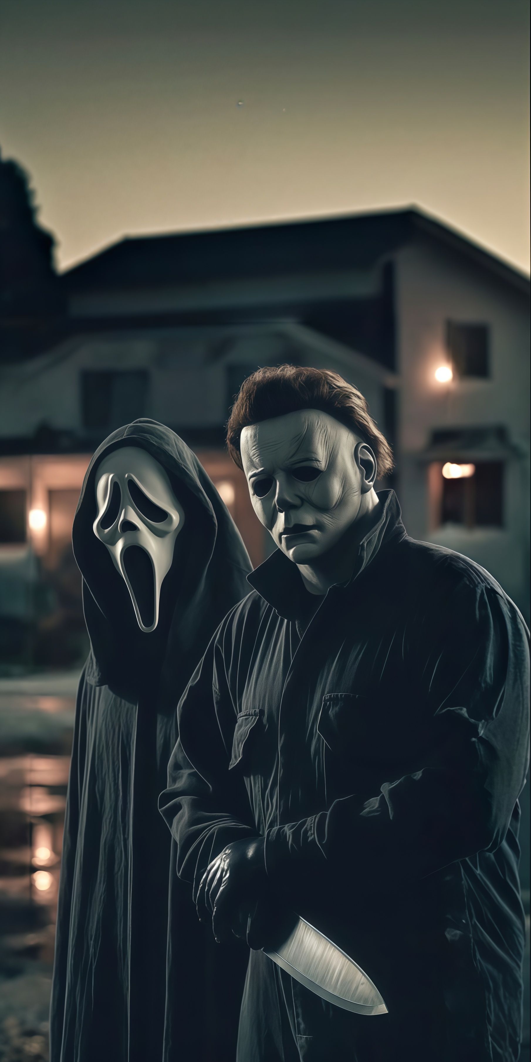 Scream Movie Villain Wallpaper 2 iphone_14_pro